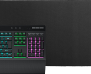 Corsair K55 Pro Gaming Toetsenbord Azerty + BlueBuilt gaming muismat XL