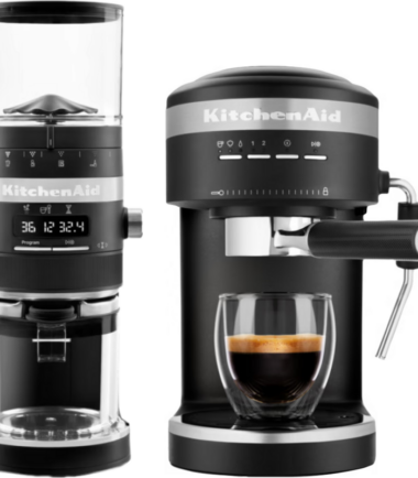 KitchenAid 5KES6403EBM Mat Zwart + Koffiemolen -