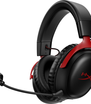 HyperX Cloud III Wireless Gaming Headset - Zwart/Rood(PC