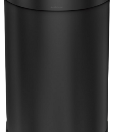 Simplehuman Prullenbak Liner Pocket Half Rond 45 liter Zwart