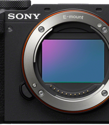 Sony A7C II Body Zwart