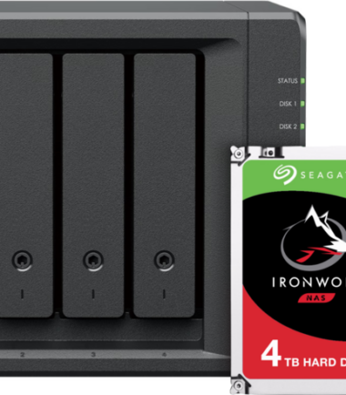 Synology DS423+ + Seagate Ironwolf 8TB (2x4TB)