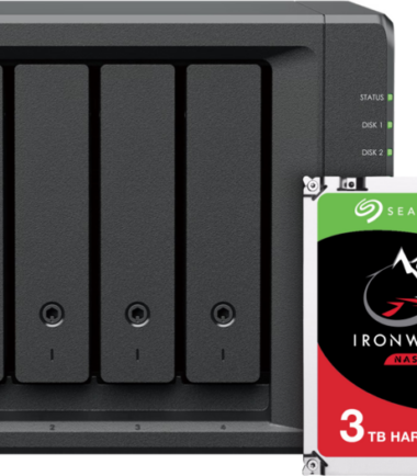 Synology DS423+ + Seagate Ironwolf 12TB (4x3TB)