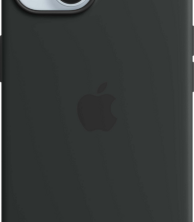 Apple iPhone 15 Back Cover met MagSafe Zwart