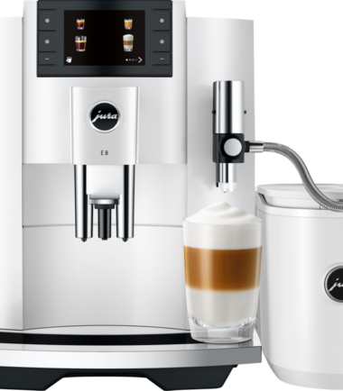 JURA E8 Piano White (EC) - Vrijstaande volautomaten