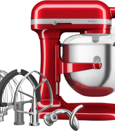 KitchenAid Artisan Bowl-Lift 5KSM70SHXECA Appelrood - Keukenmixers