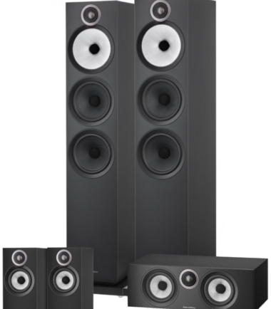 Bowers & Wilkins HTM6 S3 + 603 S3 (per paar) + 607 S3 (per paar) Zwart