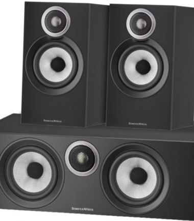 Bowers & Wilkins HTM6 S3 + 607 S3 (per paar) Zwart