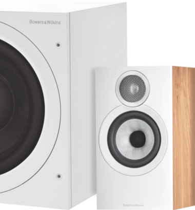 Bowers & Wilkins 607 S3 Bruin (per paar) + ASW608 Wit