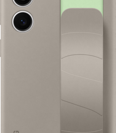 Samsung Galaxy S24 Standing Grip Back Cover Creme