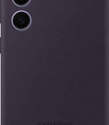 Samsung Galaxy S24 Siliconen Back Cover Donkerpaars