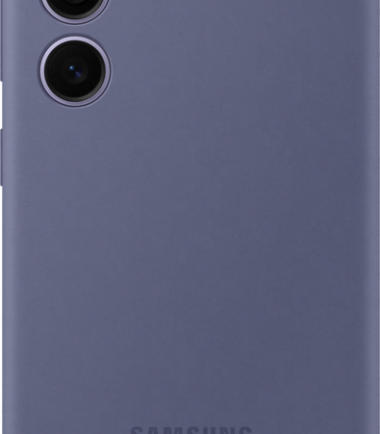 Samsung Galaxy S24 Siliconen Back Cover Paars