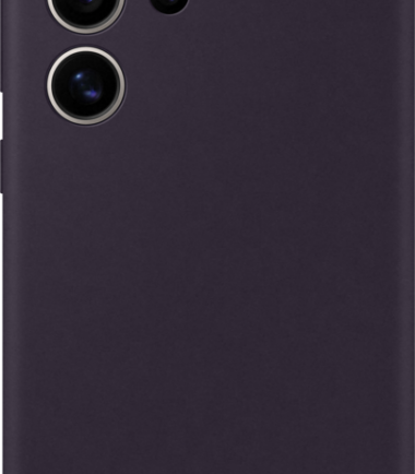 Samsung Galaxy S24 Ultra Siliconen Back Cover Donkerpaars