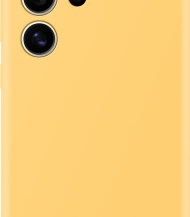 Samsung Galaxy S24 Ultra Siliconen Back Cover Geel