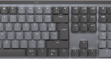 Logitech MX Mechanical Draadloos Toetsenbord AZERTY + Logitech MX Master 3S