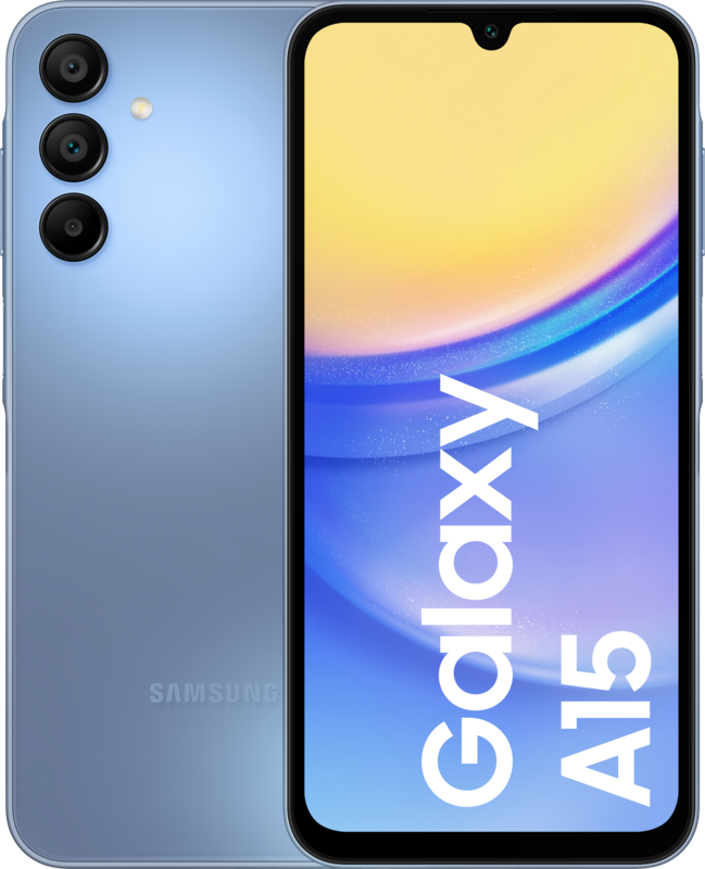 Samsung Galaxy A15 128GB Blauw 4G Samsung Galaxy A15 128GB Blauw 4G