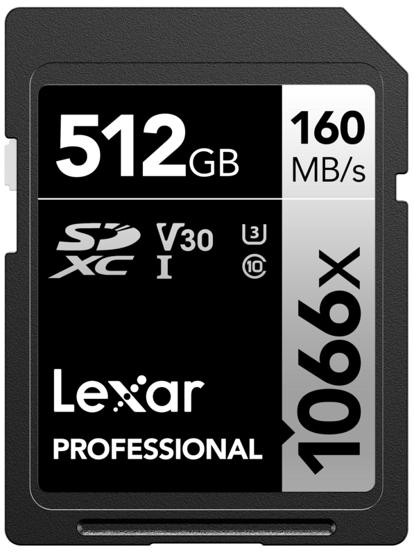 Lexar Professional 1066x SILVER 512GB SDXC 160mb/s Lexar Professional 1066x SILVER 512GB SDXC 160mb/s