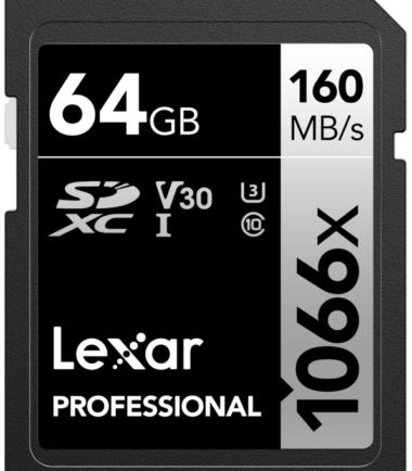 Lexar Professional 1066x SILVER 64GB SDXC 160mb/s