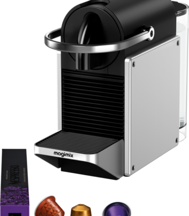 Magimix Nespresso Pixie Metaalgrijs - Nespresso Original koffieapparaten