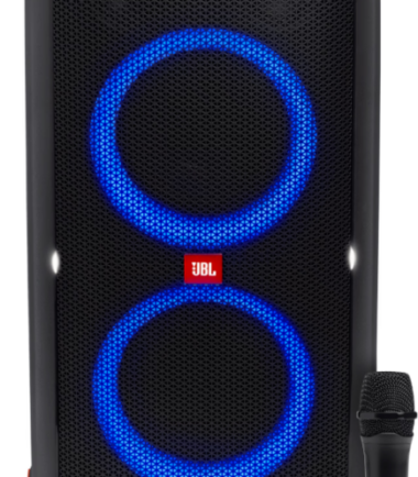 JBL Partybox 310 + Bedrade Microfoon