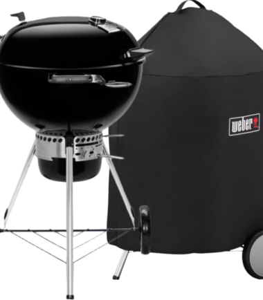 Weber Master Touch Premium E-5770 Zwart + Hoes - Houtskool barbecues