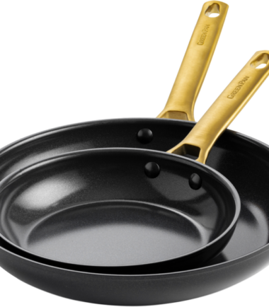 GreenPan Padova Koekenpannenset 20 + 28 cm Zwart - Bakpannensets