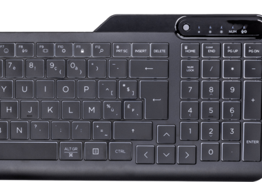 HP 400 Backlit Toetsenbord met Kabel Azerty