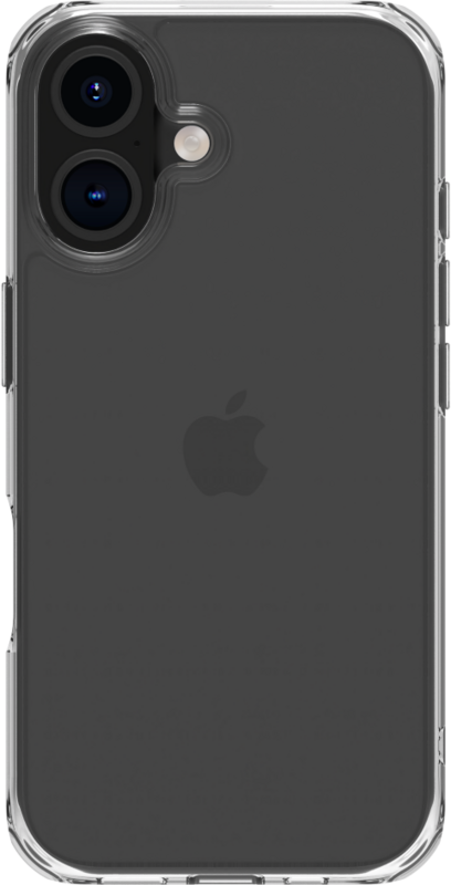 BlueBuilt Protective Back Cover iPhone 16 Transparant BlueBuilt Protective Back Cover iPhone 16 Transparant
