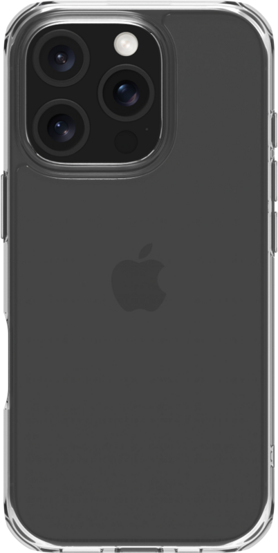BlueBuilt Protective Back Cover iPhone 16 Pro Transparant BlueBuilt Protective Back Cover iPhone 16 Pro Transparant
