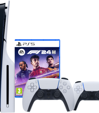 PlayStation 5 Slim Disc Edition + F1 24 + Extra Controller Wit