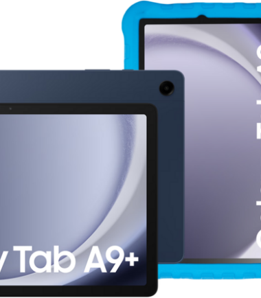 Samsung Galaxy Tab A9 Plus 11 inch 64GB Wifi Blauw + BlueBuilt Kids Cover Blauw