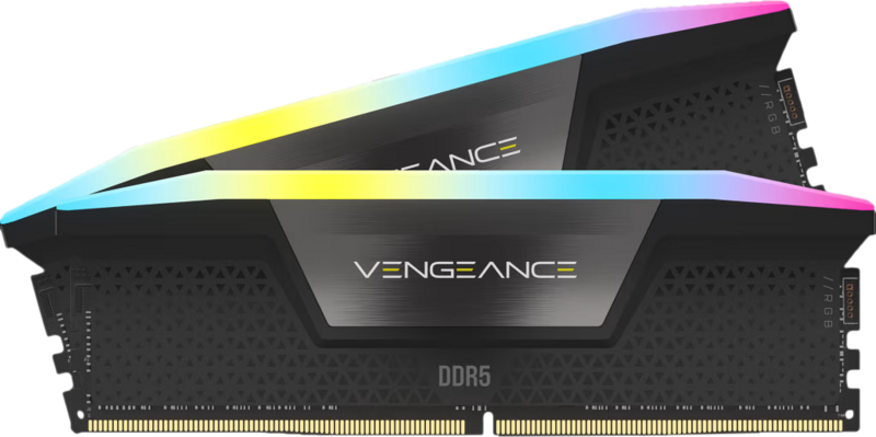 Corsair Vengeance RGB 32GB (2x16GB) DDR5 DIMM 6000MT/s Corsair Vengeance RGB 32GB (2x16GB) DDR5 DIMM 6000MT/s