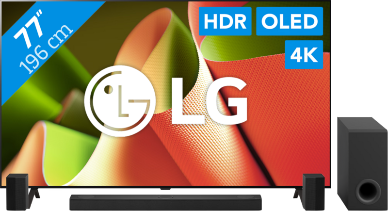 LG OLED77B42LA (2024) + Soundbar LG OLED77B42LA (2024) + Soundbar