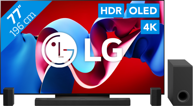 LG OLED77C46LA (2024) + Soundbar LG OLED77C46LA (2024) + Soundbar