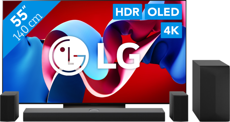 LG OLED55C46LA (2024) + Soundbar LG OLED55C46LA (2024) + Soundbar
