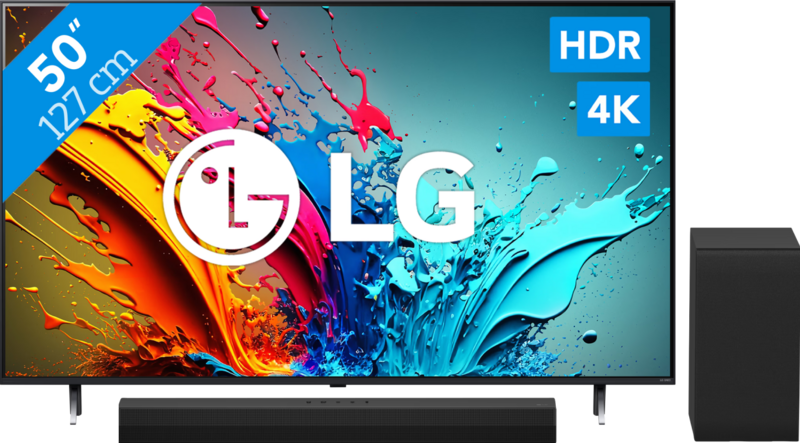 LG 50QNED85T6A (2024) + Soundbar LG 50QNED85T6A (2024) + Soundbar