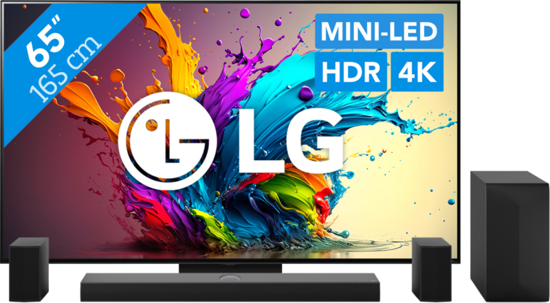LG 65QNED91T6A (2024) + Soundbar LG 65QNED91T6A (2024) + Soundbar