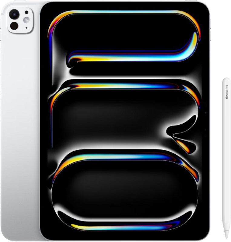 Apple iPad Pro (2024) Nano 11 inch 1 TB Wifi Zilver + Apple Pencil Pro Apple iPad Pro (2024) Nano 11 inch 1 TB Wifi Zilver + Apple Pencil Pro
