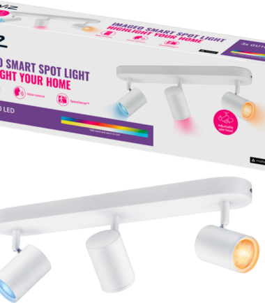 WiZ 3 spots Imageo wit - Gekleurd en Wit licht - GU10