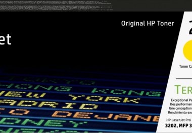 HP 219A Toner Geel