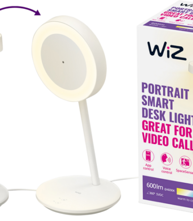 WiZ smart bureaulamp - alle tinten wit licht