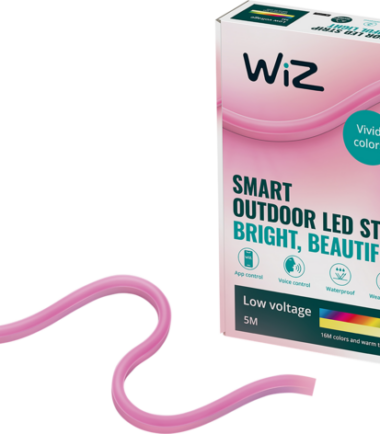 WiZ Lightstrip voor buiten - Gekleurd en wit licht - 5m
