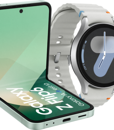 Samsung Galaxy Z Flip 6 256GB Mint 5G + Samsung Galaxy Watch 7 Zilver 44mm