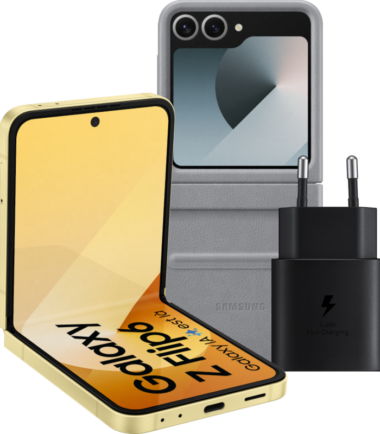 Samsung Galaxy Z Flip 6 256GB Geel 5G + Accessoirepakket