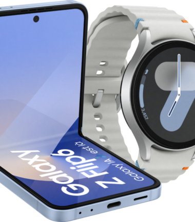 Samsung Galaxy Z Flip 6 256GB Blauw 5G + Samsung Galaxy Watch 7 Zilver 44mm