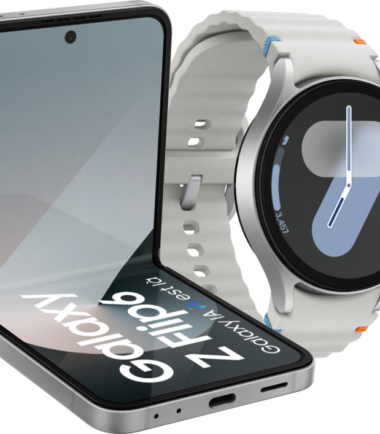 Samsung Galaxy Z Flip 6 256GB Zilver 5G + Samsung Galaxy Watch 7 Zilver 44mm