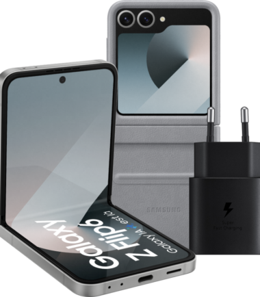 Samsung Galaxy Z Flip 6 256GB Zilver 5G + Accessoirepakket