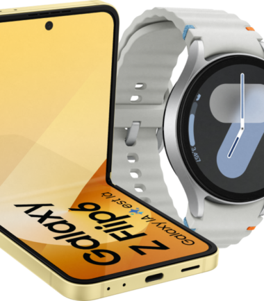Samsung Galaxy Z Flip 6 512GB Geel 5G + Samsung Galaxy Watch 7 Zilver 44mm