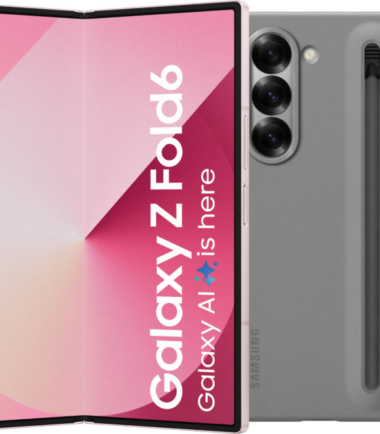 Samsung Galaxy Z Fold 6 256GB Roze 5G + Samsung Back Cover met S Pen Grijs