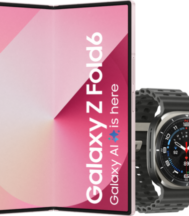 Samsung Galaxy Z Fold 6 256GB Roze 5G + Samsung Galaxy Watch Ultra Zilver/Zwart 47mm